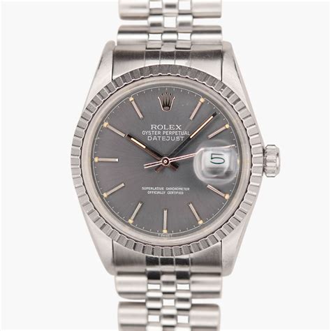 rolex datejust reference 16030 grey dial|Rolex Datejust 16030 price.